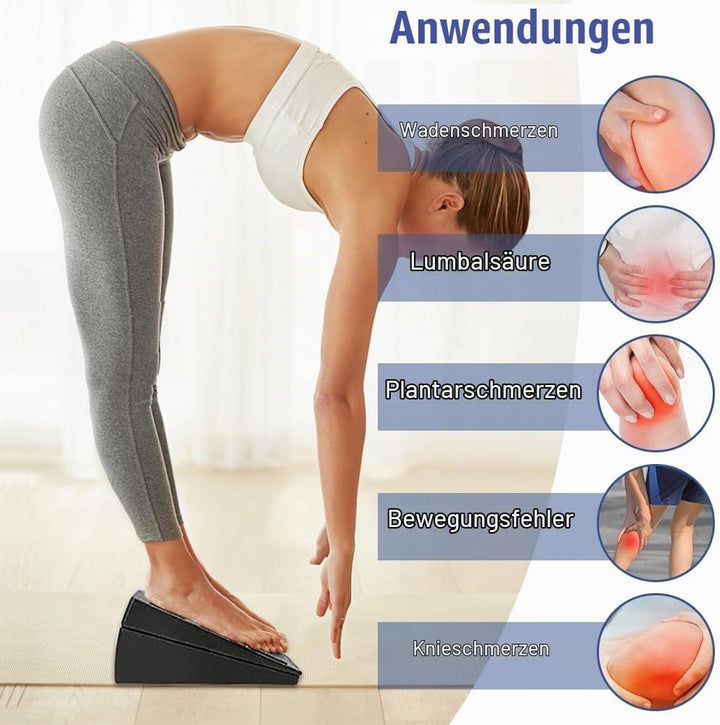 Wadendehner 3er Set, Waden-Strecker Einstellbar Mobilisationskeil Tragbarkeit Wadentrainer Fuss Wade