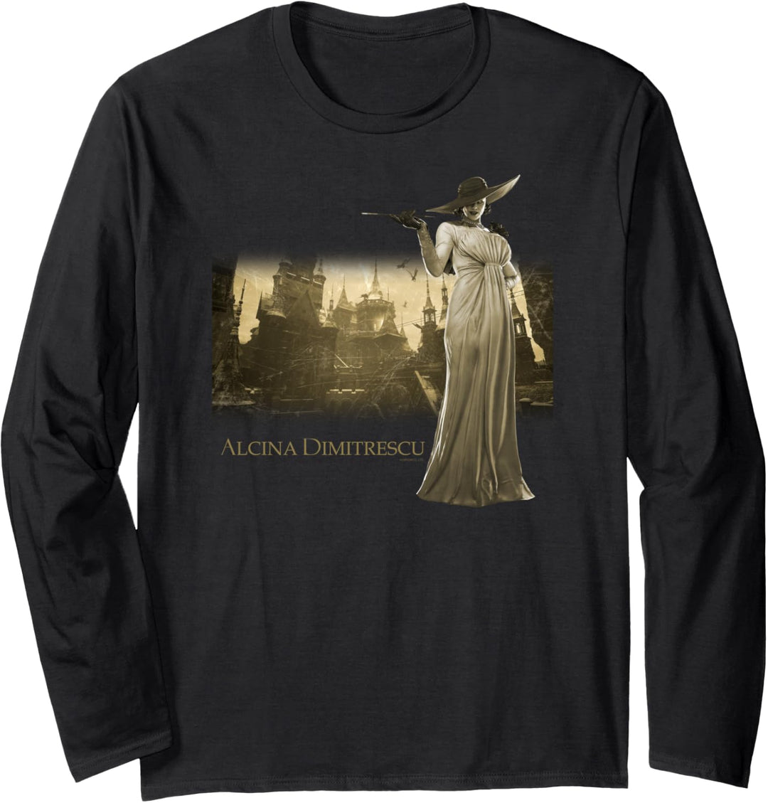 RESIDENT EVIL VILLAGE GOLD EDITION DIMITRESCU Langarmshirt