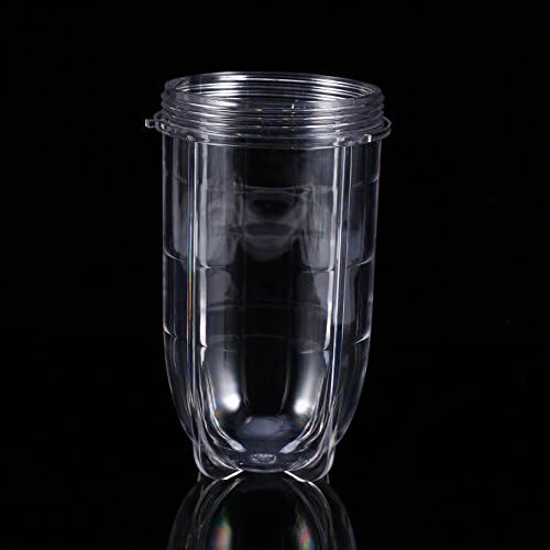 Tbest Kunststoff Hohe oder Kurze Transparente Tasse Becher Mixer Entsafter Ersatzteile Zubehör Hohe