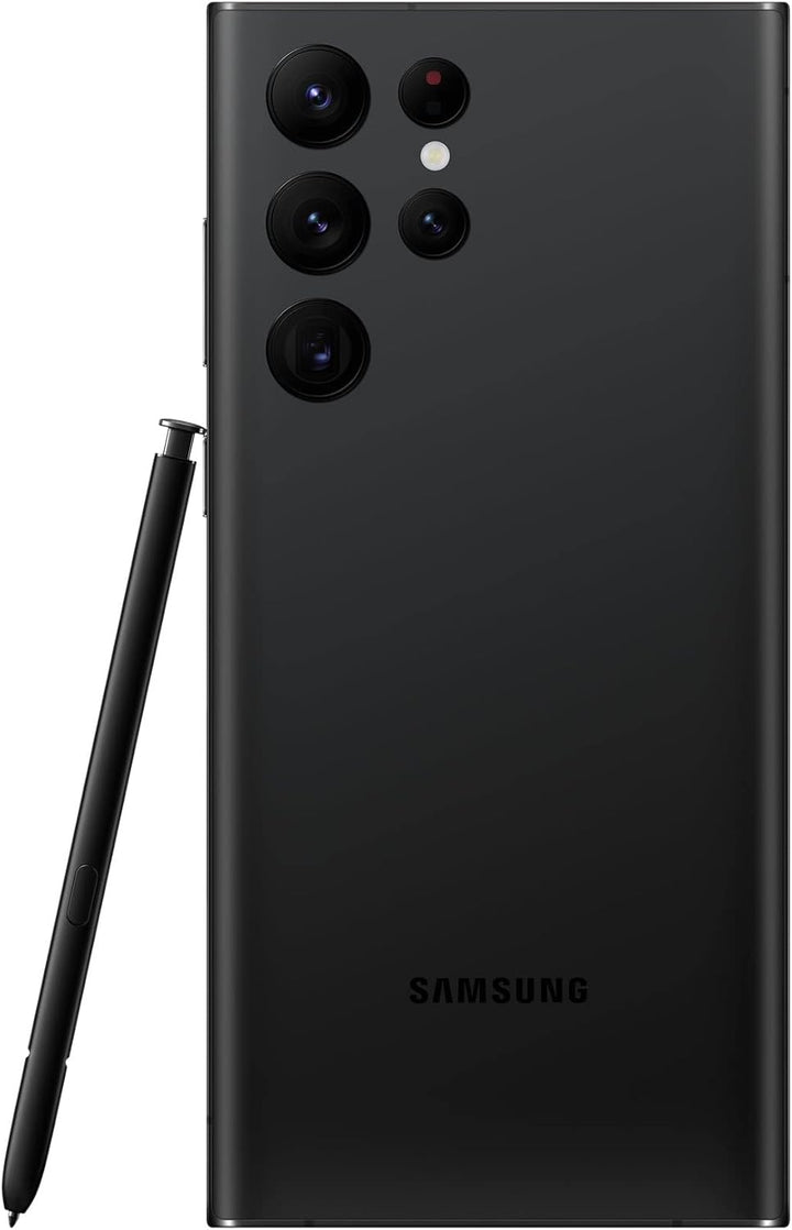 Samsung Galaxy S22 Ultra 5G 128GB | 8GB RAM Handy Schwarz (DE) Alle Träger Schwarz 128 GB, Alle Träg