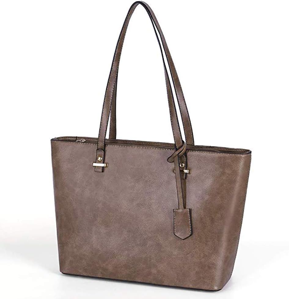Handtaschen-Set für Damen 5er Pack Tote Geldbörse Handtaschen Set PU-Leder Umhängetasche Kaffee, Kaf