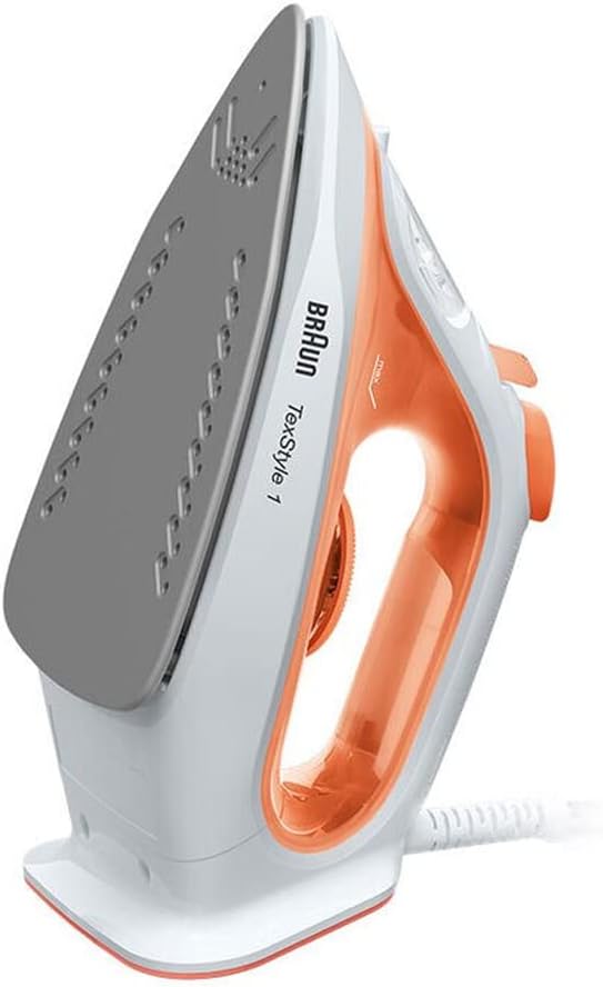 BRAUN BRSI1009OR Plancha de Vapor Modell SI1009OR, 18/8 Edelstahl