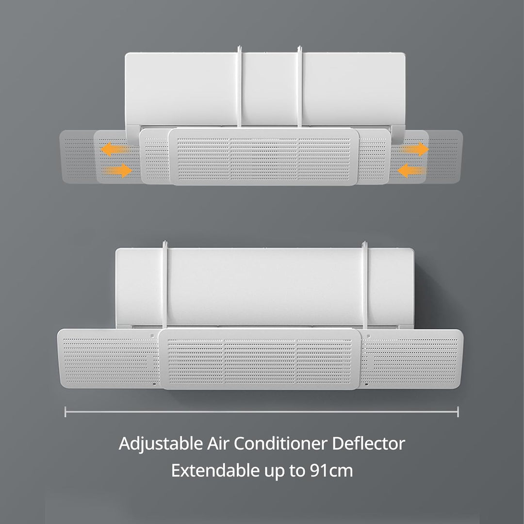 Klimaanlage Windabweiser Universal für Zuhause Büro Klimaanlagen Deflektor Plastik Adjustable für Wa