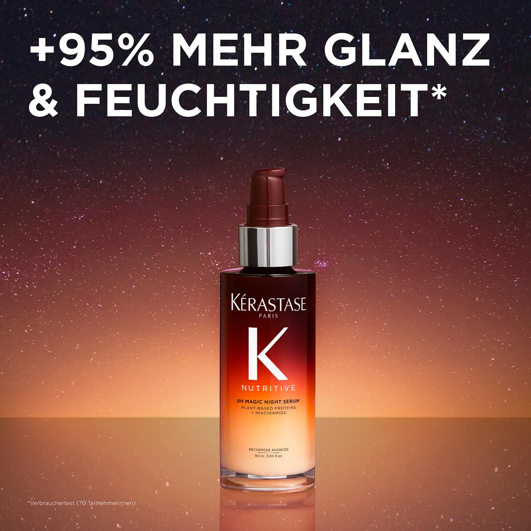 Kérastase Nutritive, Nachtserum für normales bis leicht trockenes Haar, Nährend und glättend für meh