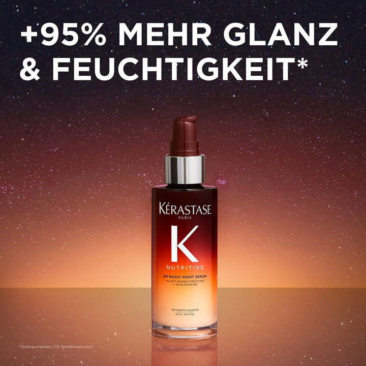 Kérastase Nutritive, Nachtserum für normales bis leicht trockenes Haar, Nährend und glättend für meh
