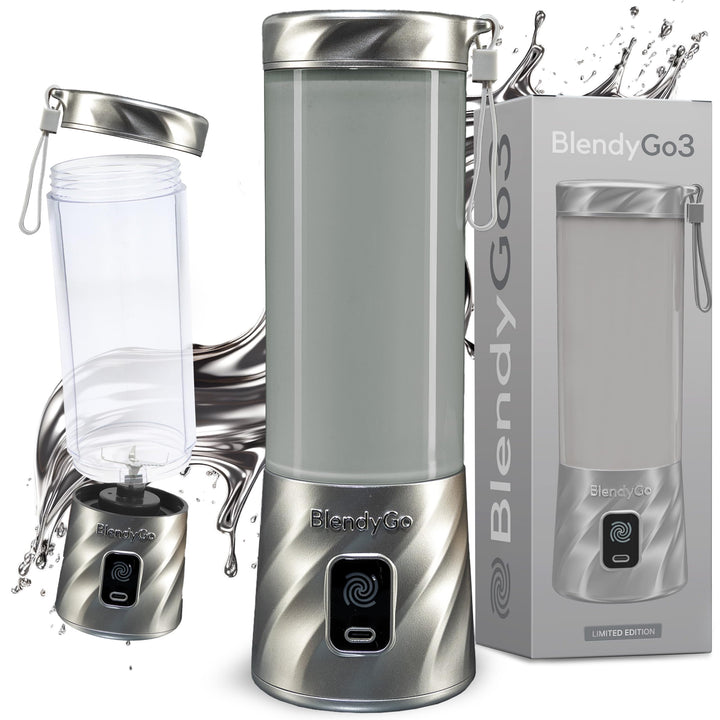 BlendyGo 3 Tragbarer Mixer, Blender, Mini Standmixer, 550 ml, Smoothie maker, Mixer smoothie maker t