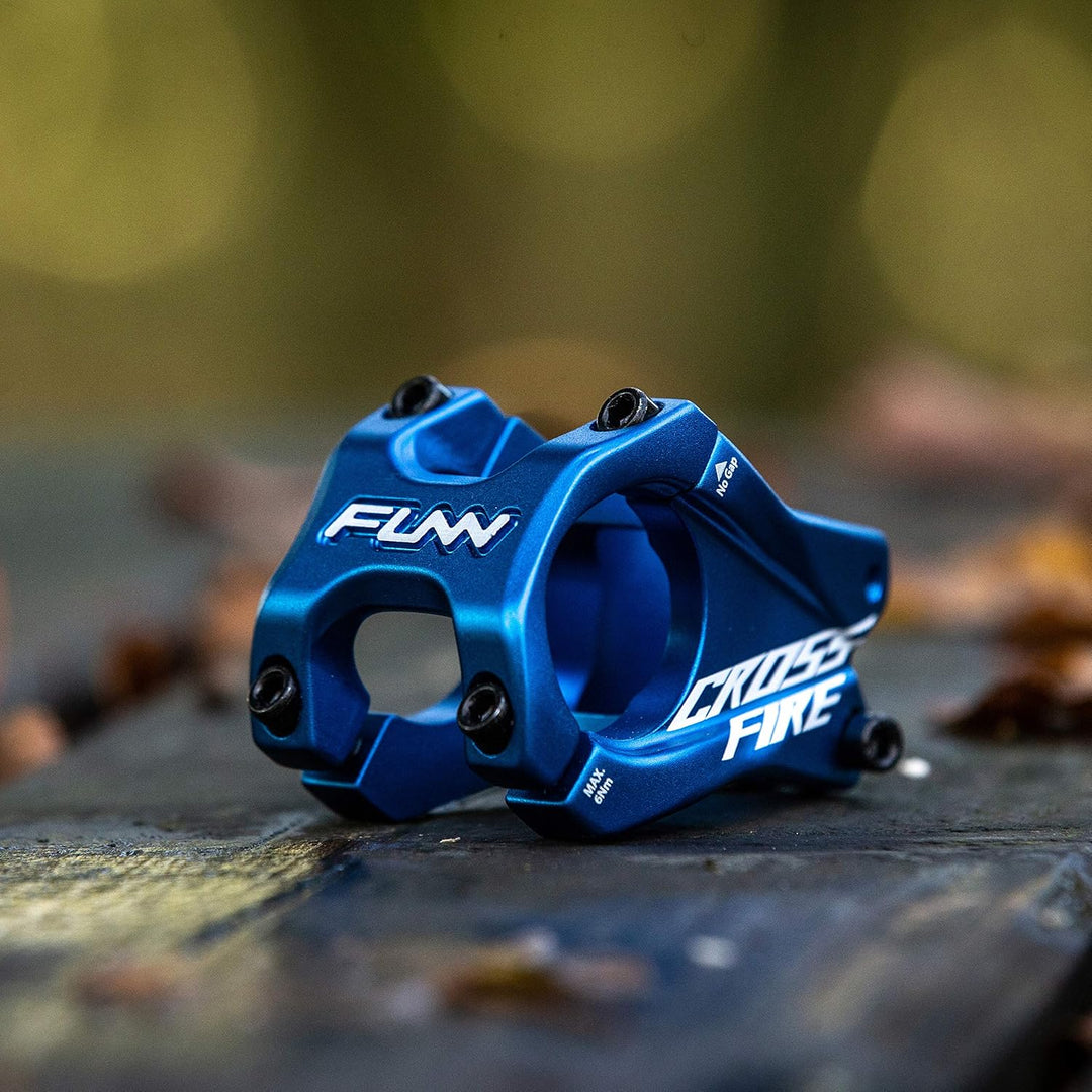FUNN Unisex-Youth Crossfire Pflanze 31,8X35MM ALLE 35mm Blau, 35mm Blau