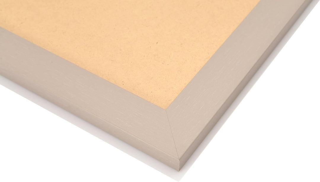 Stallmann Design Bilderrahmen 70x70 cm grau Holz mit Acrylglas Rahmen-Breite 40mm Posterrahmen Wechs