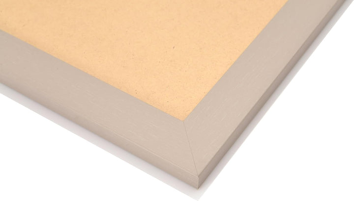 Stallmann Design Bilderrahmen 70x90 cm grau Holz mit Acrylglas Rahmen-Breite 40mm Posterrahmen Wechs