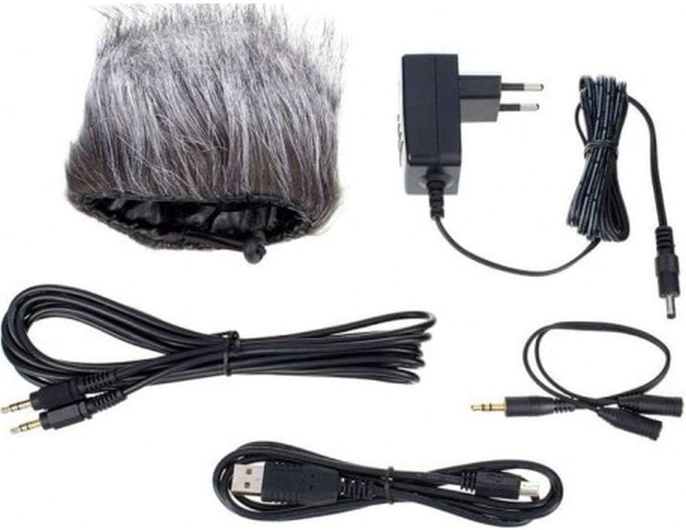 Zoom APH-4nPro Zubehoerpaket Passend fuer (Audio-Recorder) Zoom H4n & RC4 Wired Remote Control For Z