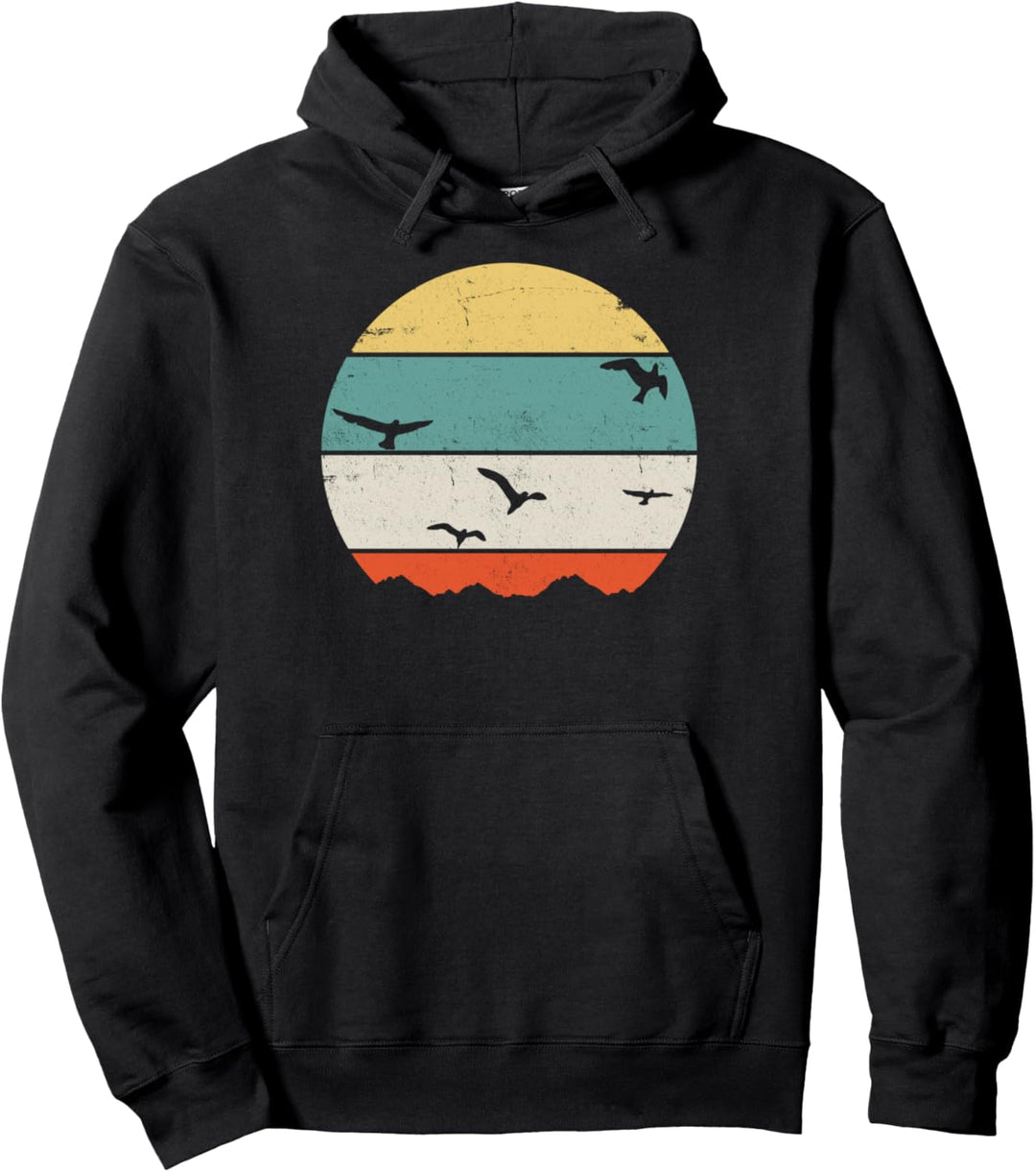Vogel Vogelbeobachtung Pullover Hoodie