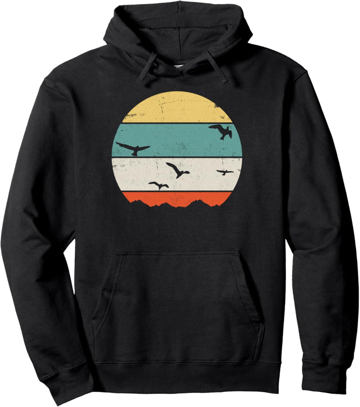 Vogel Vogelbeobachtung Pullover Hoodie