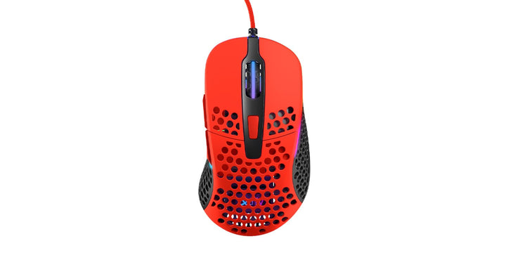 Xtrfy M4 RGB, ultraleichte kabelgebundene Gaming-Maus, ergonomisches Design für Rechtshänder, hochmo