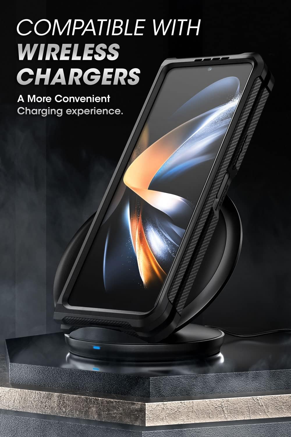 SupCase Hülle für Samsung Galaxy Z Fold 4 5G (2022), Bumper Case Robust Handyhülle Premium Schutzhül