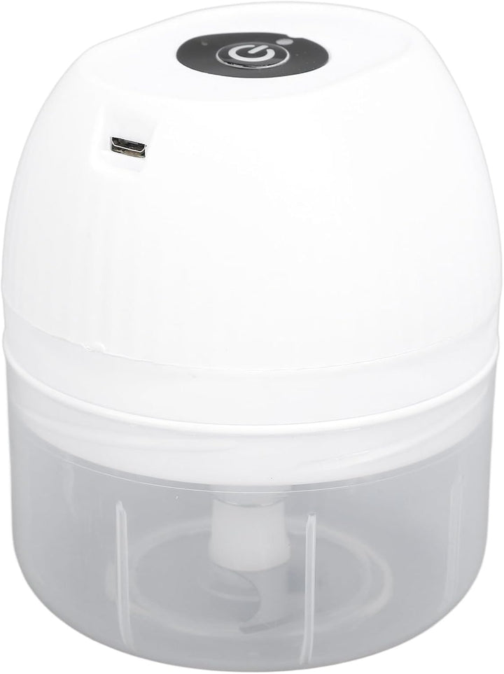 Elektrischer Mini-Knoblauchzerkleinerer, Tragbarer 250-ml-Gemüsezerkleinerer, Kabellose Tragbare Küc