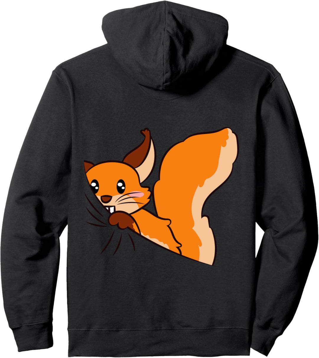 Süsses Eichhörnchen Baby Squirrel Pullover Hoodie