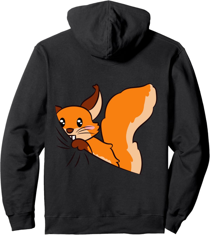 Süsses Eichhörnchen Baby Squirrel Pullover Hoodie