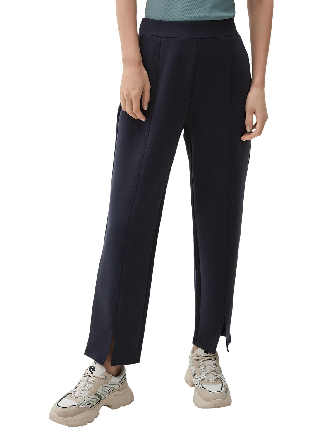 s.Oliver Damen Hose lang 38 Blau 5959, 38 Blau 5959