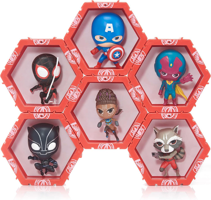 Wow! PODS Collection Avengers – Captain America, Figurine de Super-héros Lumineuse à tête branlante,