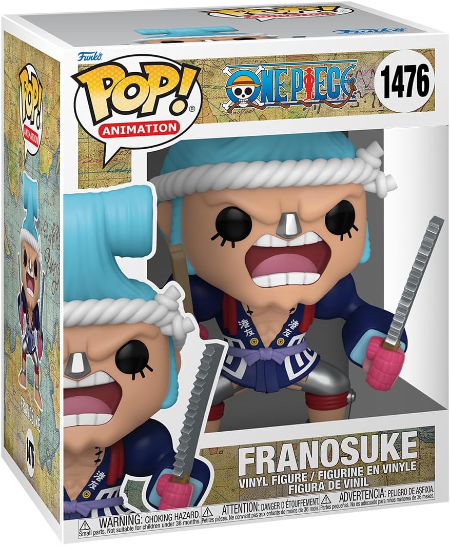 Funko Pop! Super: One Piece - Franky - Franosuke - (Wano) - Vinyl-Sammelfigur - Geschenkidee - Offiz