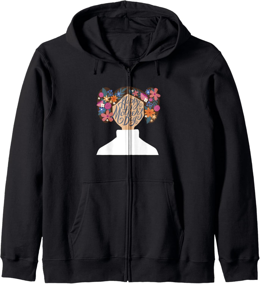 Star Wars Princess Leia Happy Muttertag Head Fill Kapuzenjacke