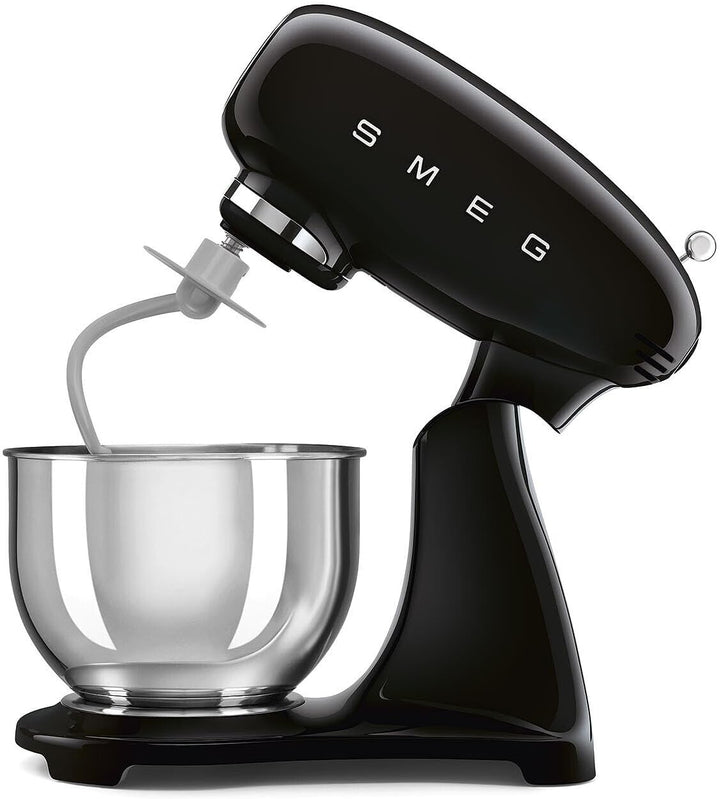 Küchenmaschine, 4,8 l, 1000 W, Schwarz, SMF05BLU SMEG