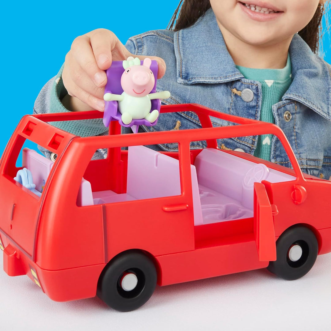Peppa Pig Peppas grosses Familienauto Spielset, Rot, Großes Familienauto