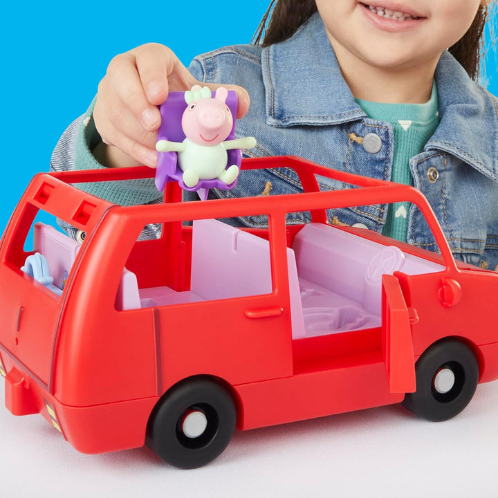 Peppa Pig Peppas grosses Familienauto Spielset, Rot, Großes Familienauto