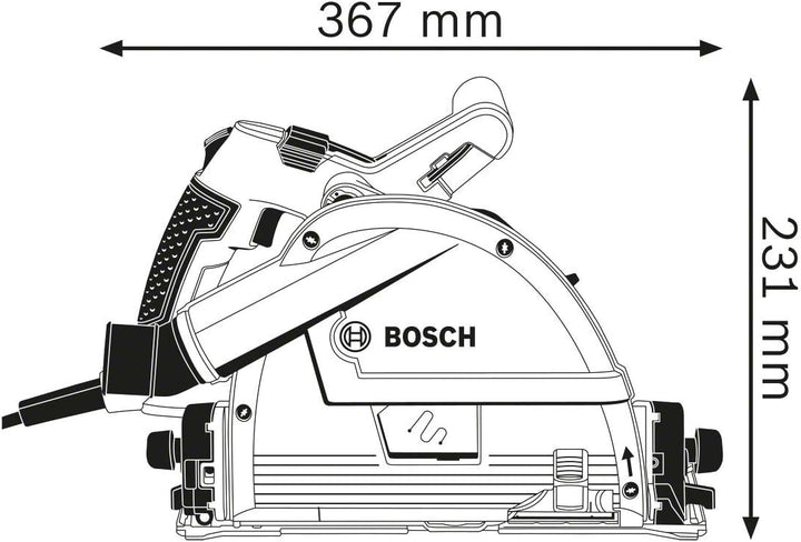 Bosch Professional Handkreissäge GKT 55 GCE