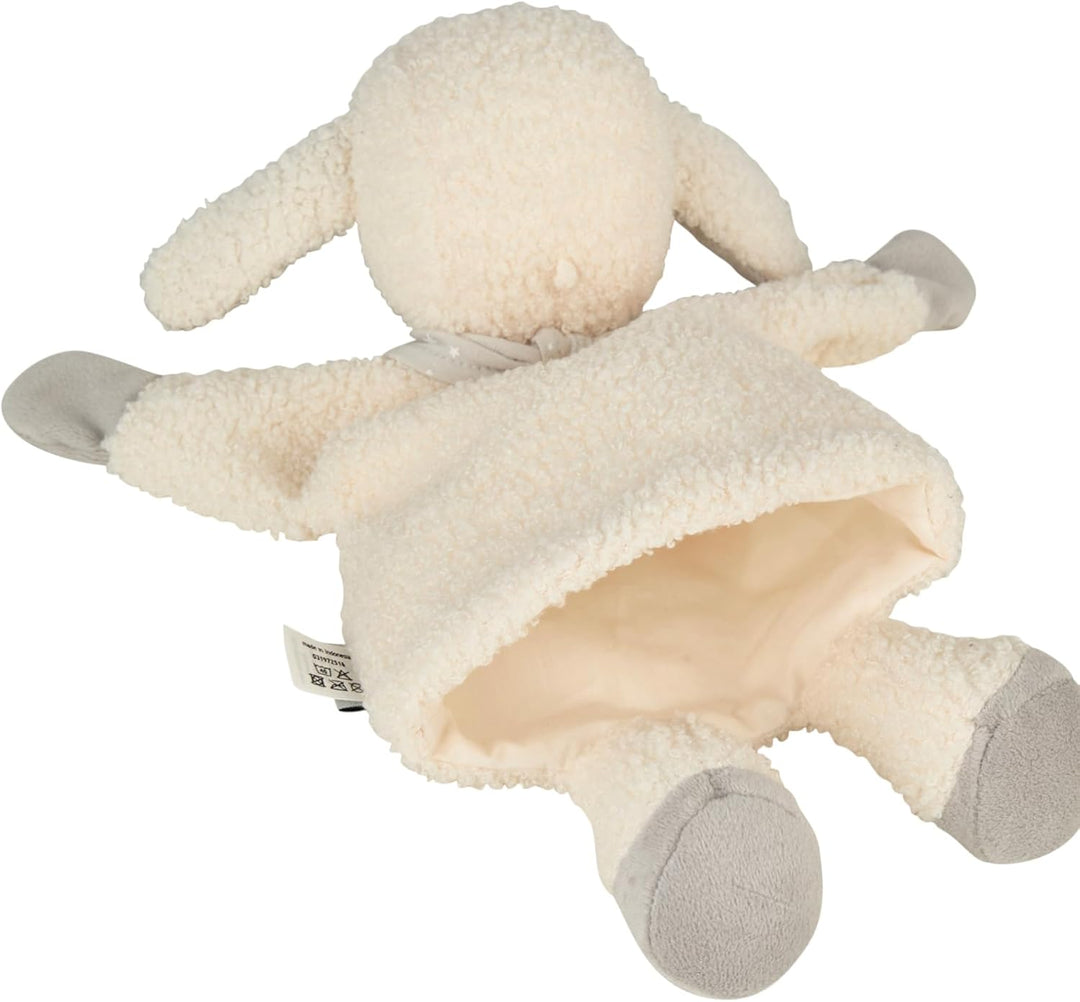 Sterntaler 3601968 Handpuppe Schaf Stanley, Ideal für Puppentheater und Rollenspiele, 30 cm, Beige