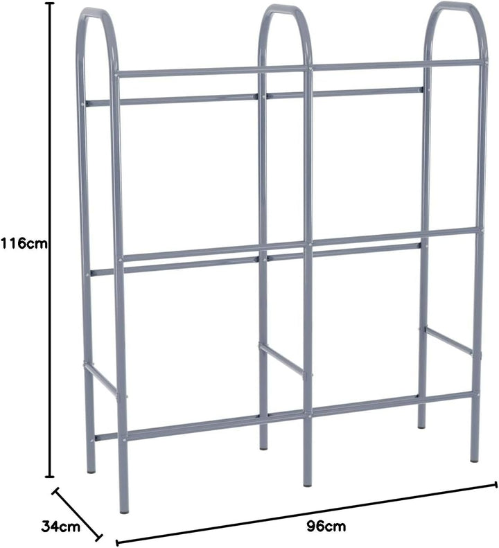 TroniTechnik® Getränkekistenregal 6 Kisten Getränkeregal Kistenregal 6 Kästen Bierkastenständer Getr
