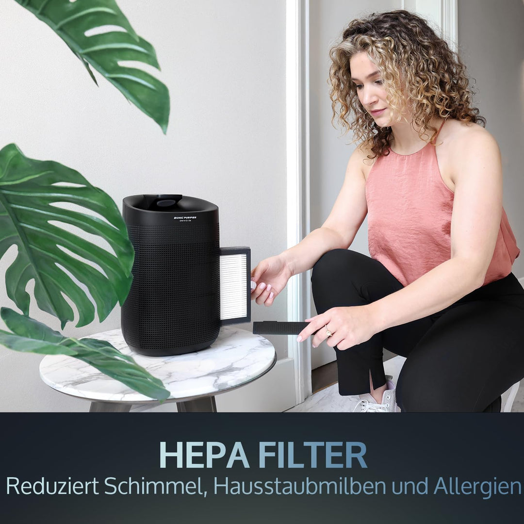 JAP D6 Elektrische Luftentfeuchter - 750ml pro Tag - Feuchtigkeitsregler - Für Wohnzimmer, Schlafzim