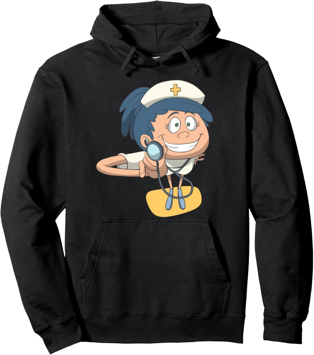 Krankenschwester mit Stethoskop Pullover Hoodie