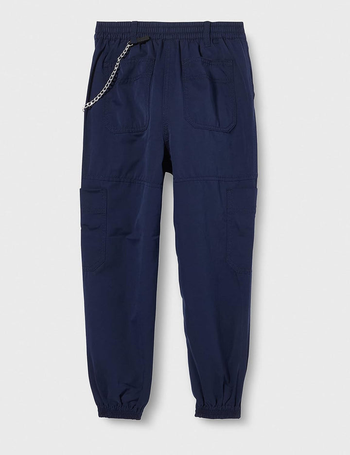 Benetton Mädchen Pantalone 4ATV55F20 Hose, Blu 252, Small