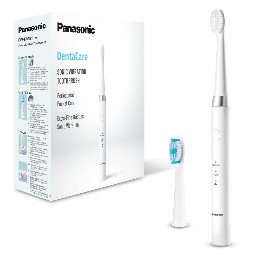 Panasonic Schallzahnbürste EW-DM81 mit Soft-Start-Funktion Single, Single