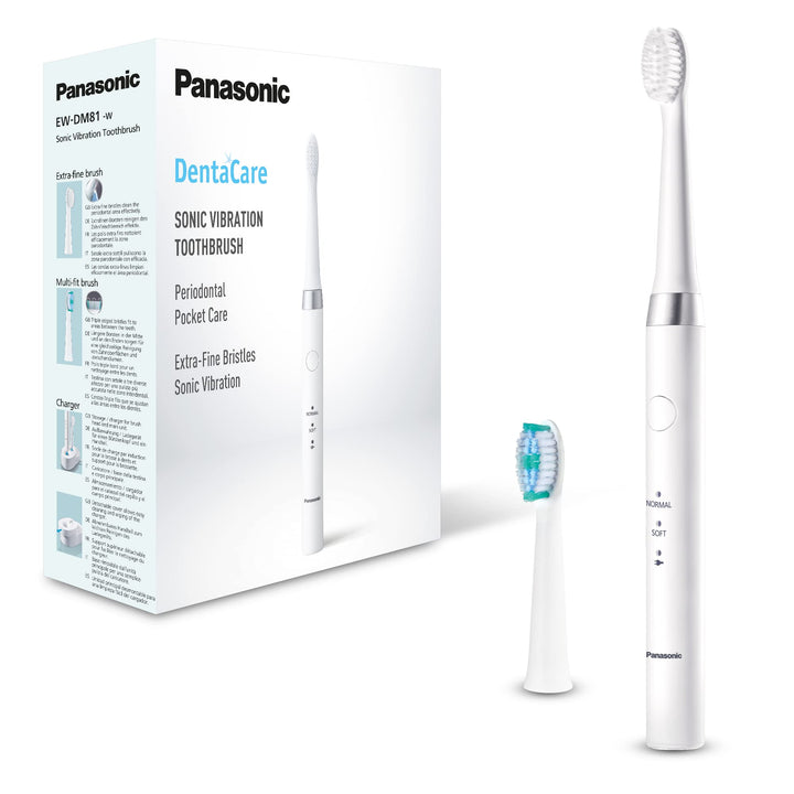 Panasonic Schallzahnbürste EW-DM81 mit Soft-Start-Funktion Single, Single