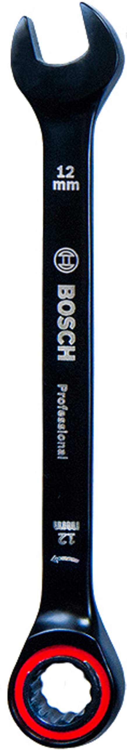 Bosch Professional Ringmaulschlüssel mit Ratschenfunktion (Chrom Vanadium Stahl) - Blau, Ø 12 mm 12m