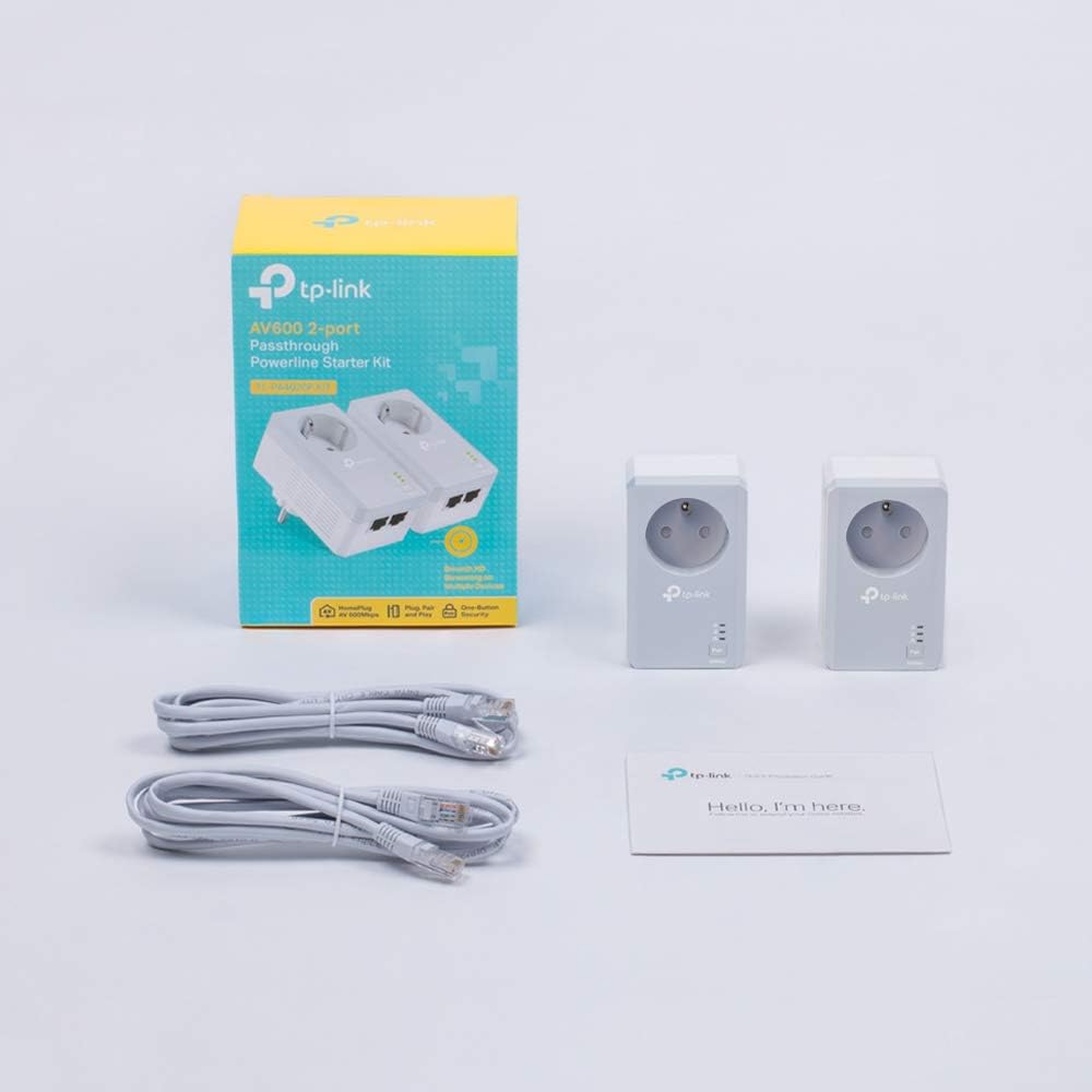 TP-LINK TL-PA4025PKIT AV500 CPL uniquement 2 Anschlüsse Einzigartig, CPL uniquement 2 Anschlüsse Ein