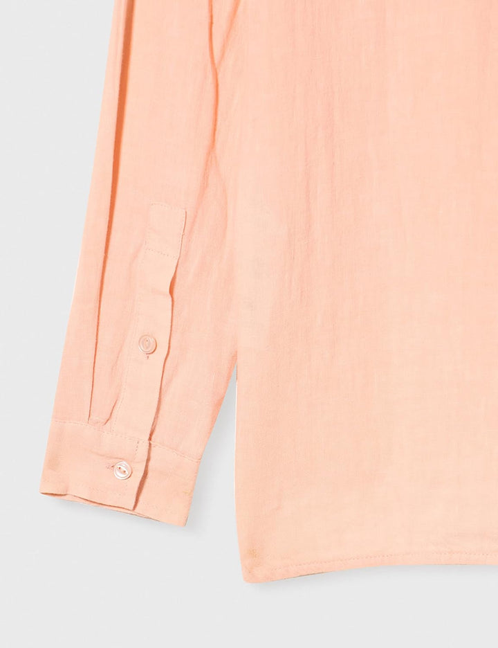 PART TWO Damen Kivas Relaxed Fit Long Sleeve Shirt, Blass-rouge