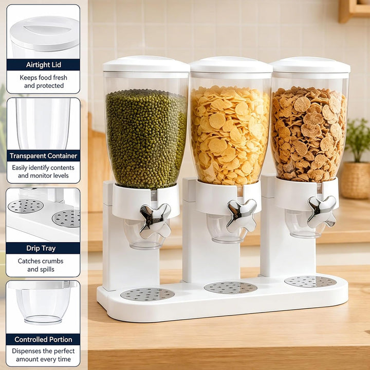 Cereal Dispenser Countertop 2L (A Triple 6L), A Triple 6l