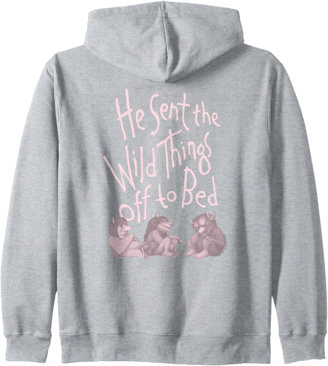 Where the Wild Things Are Off to Bed Kapuzenjacke