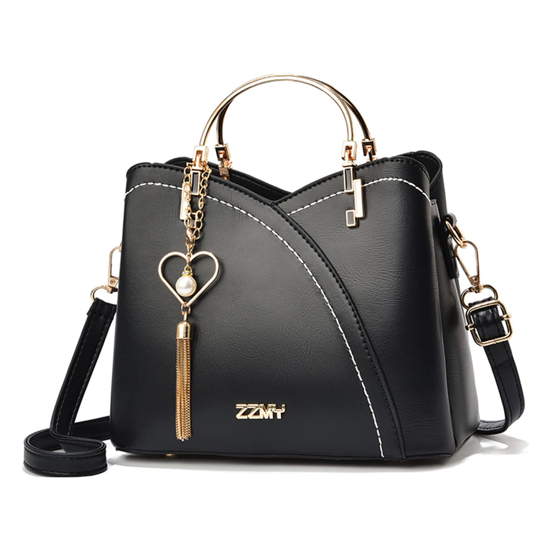 FANDARE Handtaschen für Damen Tote Beutel Umhängetaschen Wasserdicht Schultertasche Tragetasche PU-L