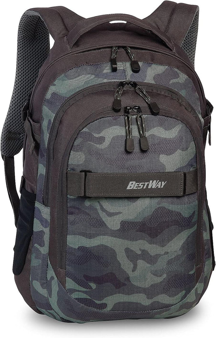 Bestway Unisex Evolution Air Luggage- Carry-On Luggage (1er Pack) 22 Liter Olivgrün/Khaki, 22 Liter