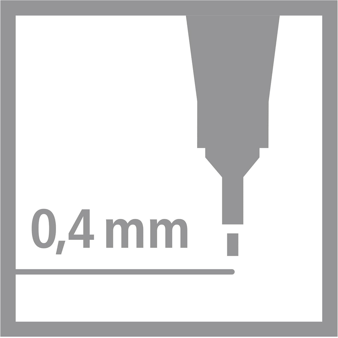Fineliner & Premium-Filzstifte - STABILO point 88 & Pen 68 - ARTY - 36er Pack - 17x point 88 in 17 F