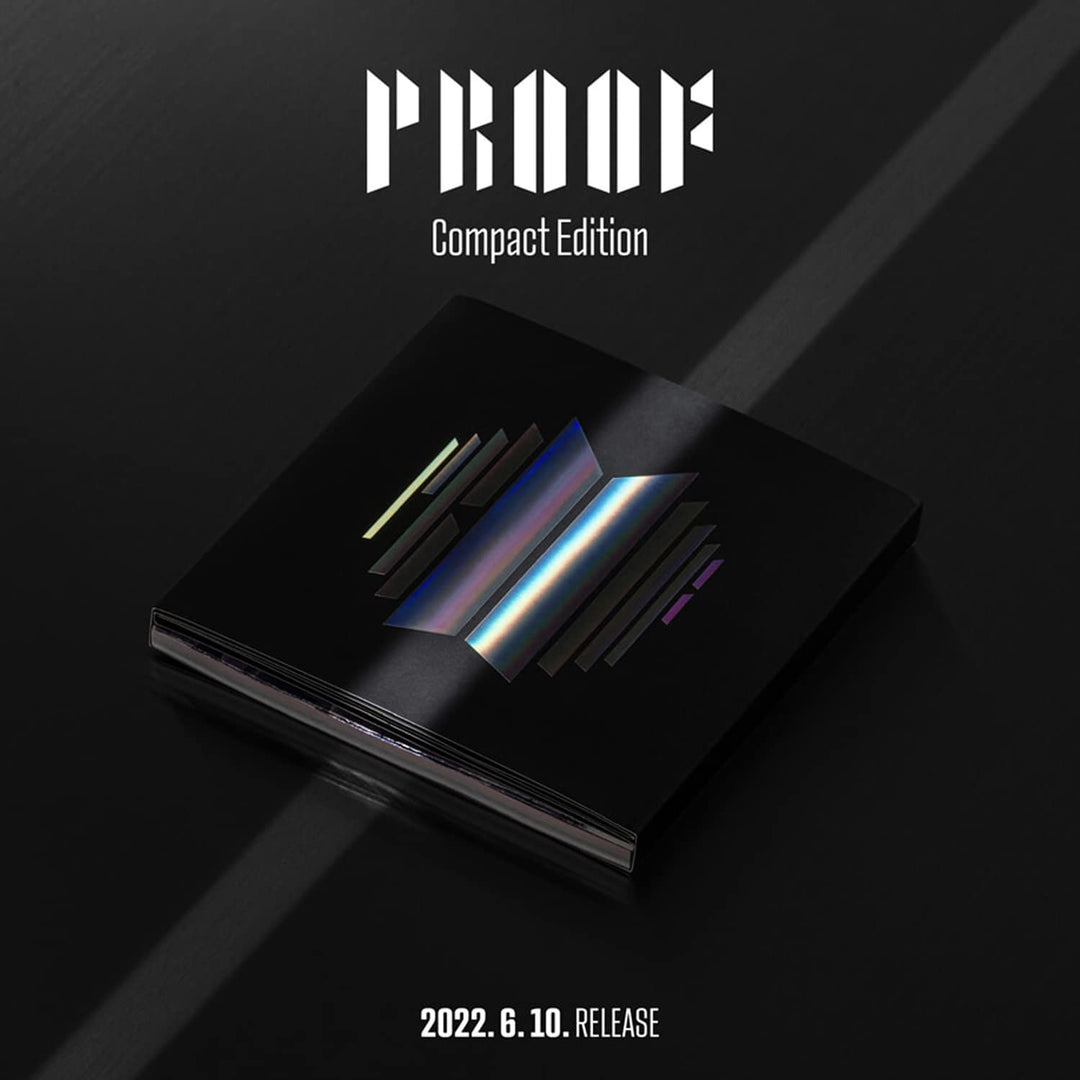 BTS - [Proof] (Compact Edition) Outer Sleeve + Booklet + CD Plate + CD + Photocard + Postcard + Mini