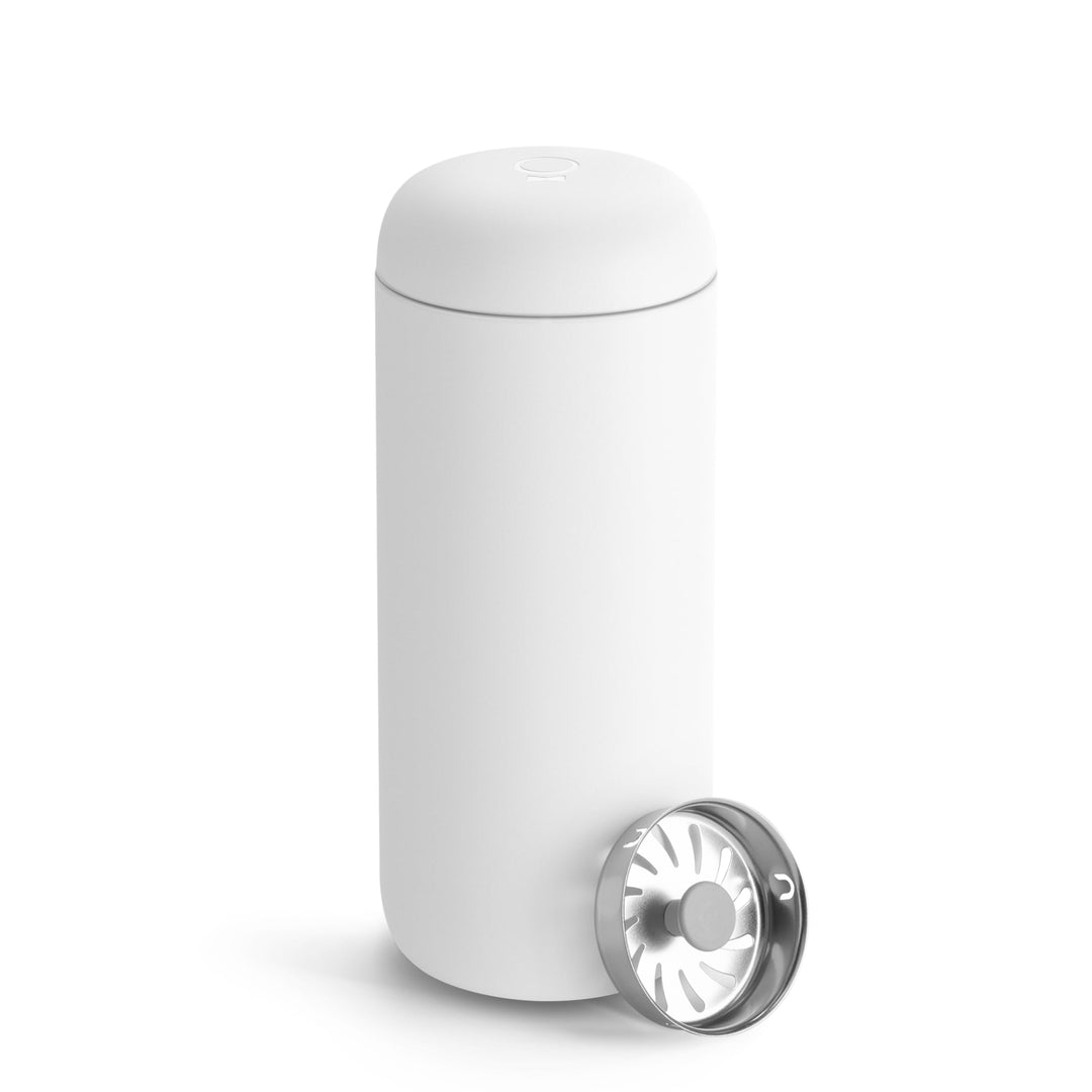 Fellow Carter Move Reisebecher – Vakuum-isolierter Edelstahl-Kaffee- und Teebecher mit Keramik-Innen