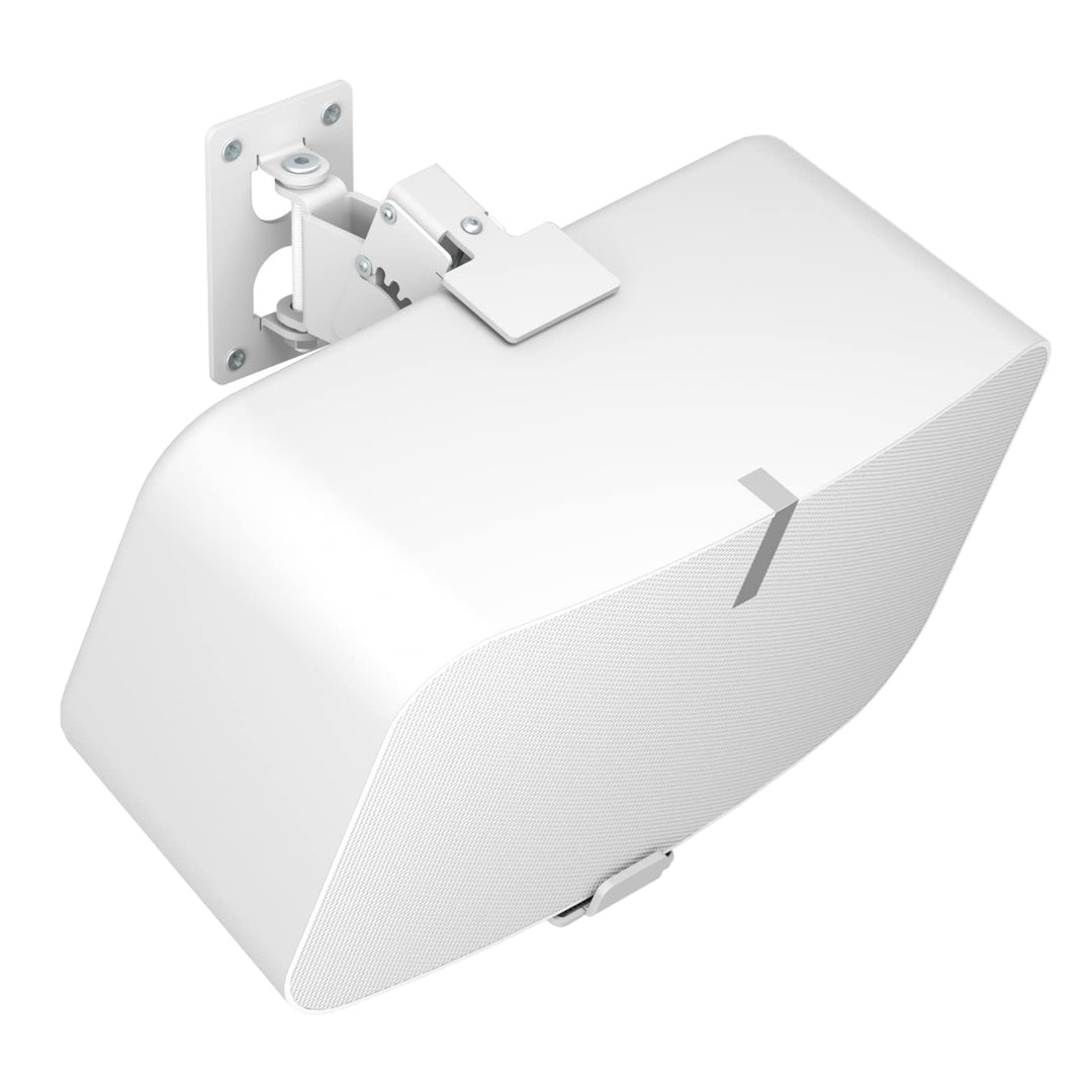 Yibracki Robuste Lautsprecherhalterung für Sonos Five & Play 5 Gen 2, weiss, unterstützt 15,9 kg Wei