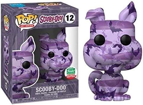 Funko Pop! 51668 Scooby Doo Purple Bats Artist Series Exclusive #12