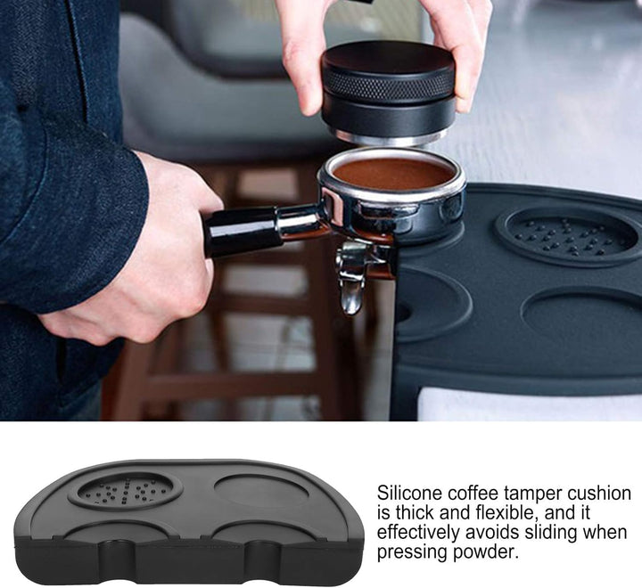 Siebträger Zubehör, 51mm Barista Zubehör, WDT Tool, 51mm Tamper Set & Kaffeeverteiler Mit Leveler, D