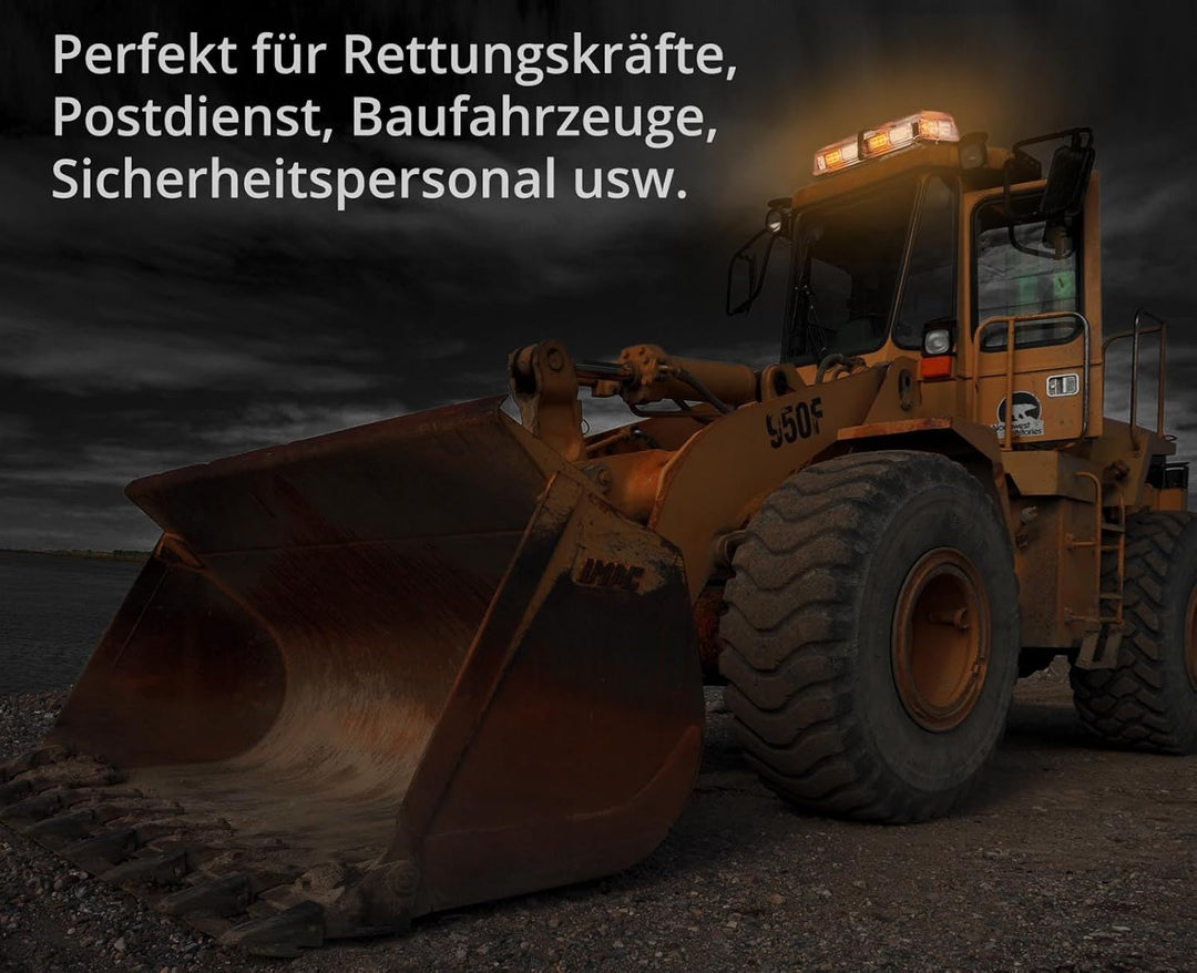 Justech 36LEDs RGB Rundumleuchte Blitzlicht Blitzleuchte Warnblinklicht Autodachlicht Stroboskoplich
